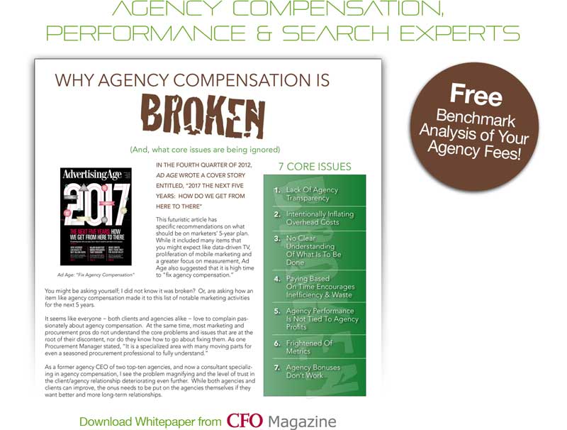 Why Agency Compensation is Broken - CFO Magazine